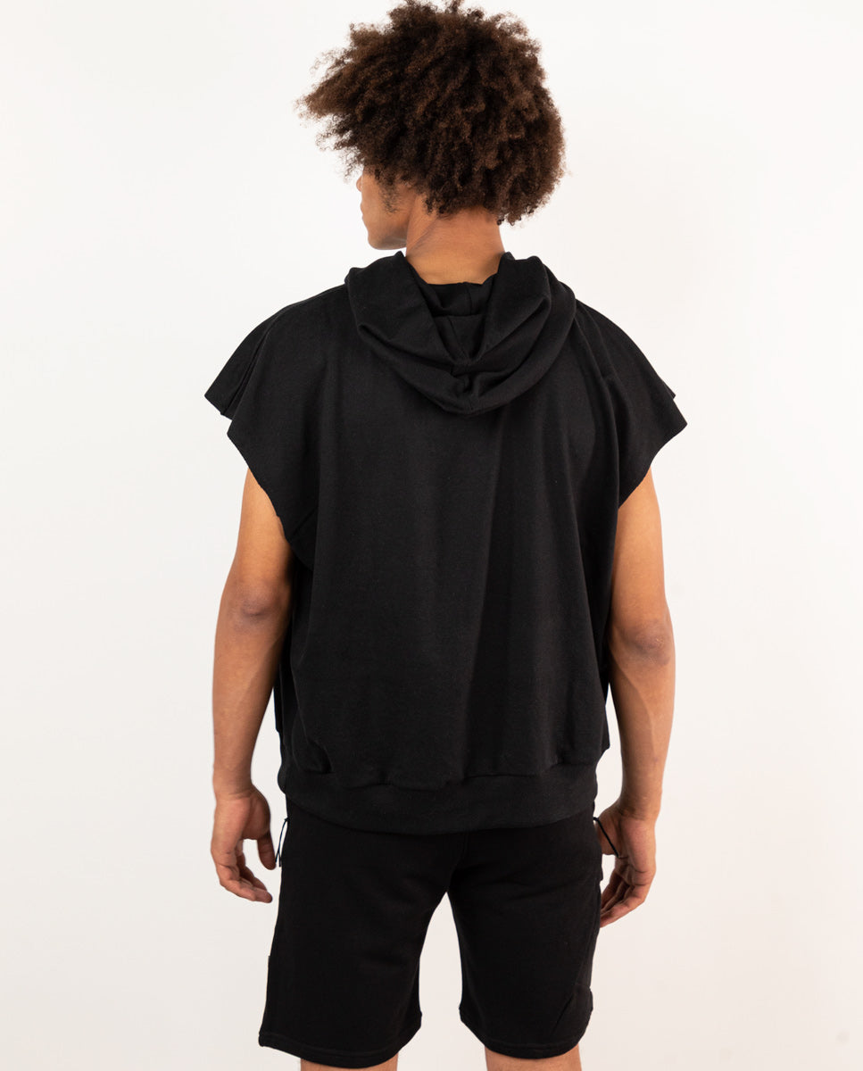 HOODIE SIN MANGAS LVDA